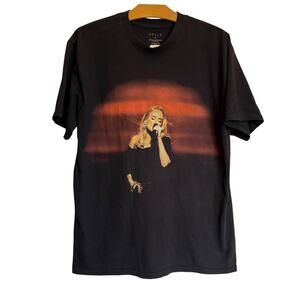 Weekends with Adele Caesars Palace Las Vegas Concert T-Shirt Black Crewneck M